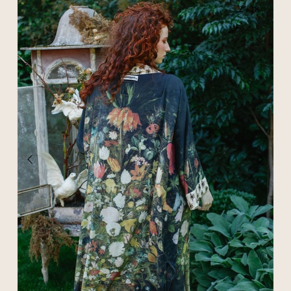 Market of Stars NEW IN PACKAGING - I dream of flowers opera duster - Picture 3 of 6